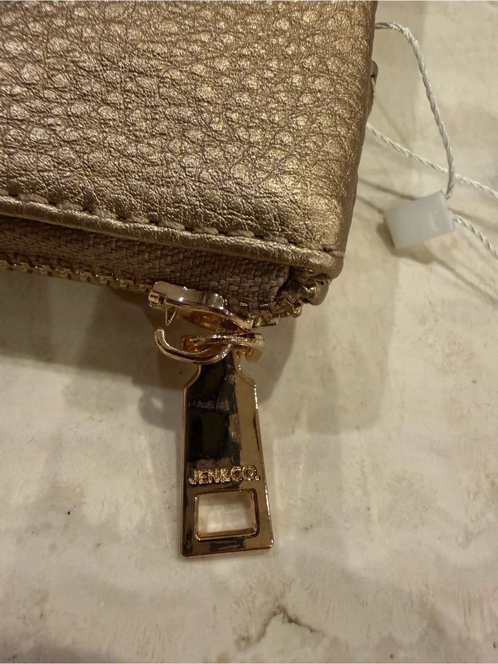 Metallic Gold Crossbody/ Wristlet NWT